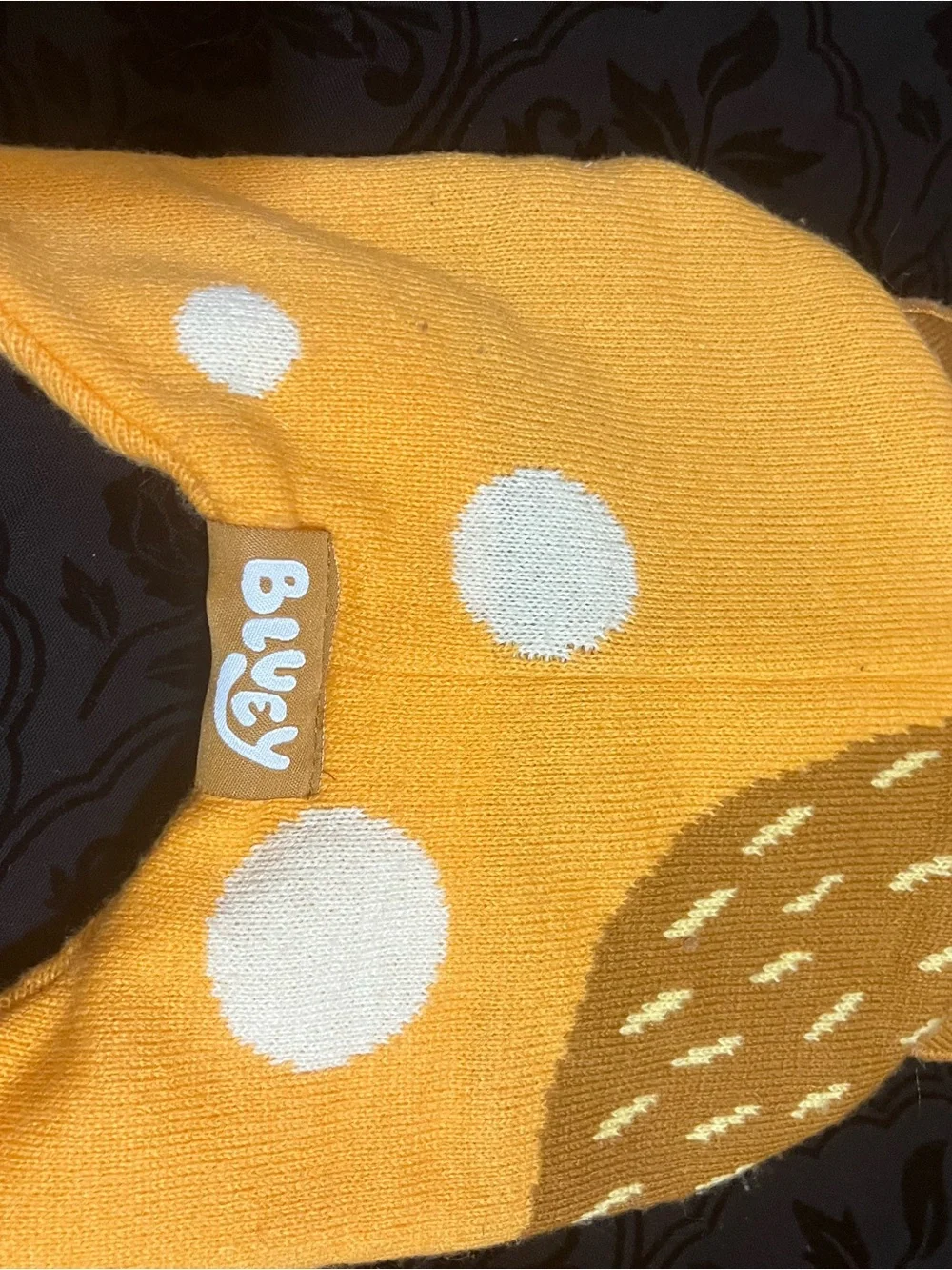 Kids' Yellow Fox Character Earflap Hat